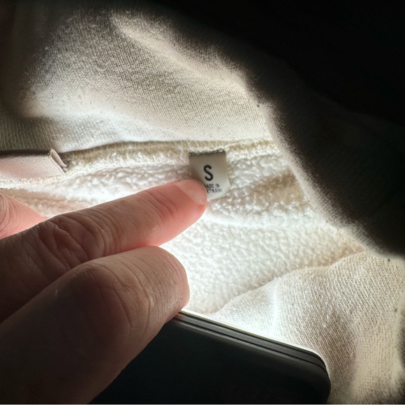 Essentials Fear Of God Cream Sweatshirt Sz S - Picture 5 of 6